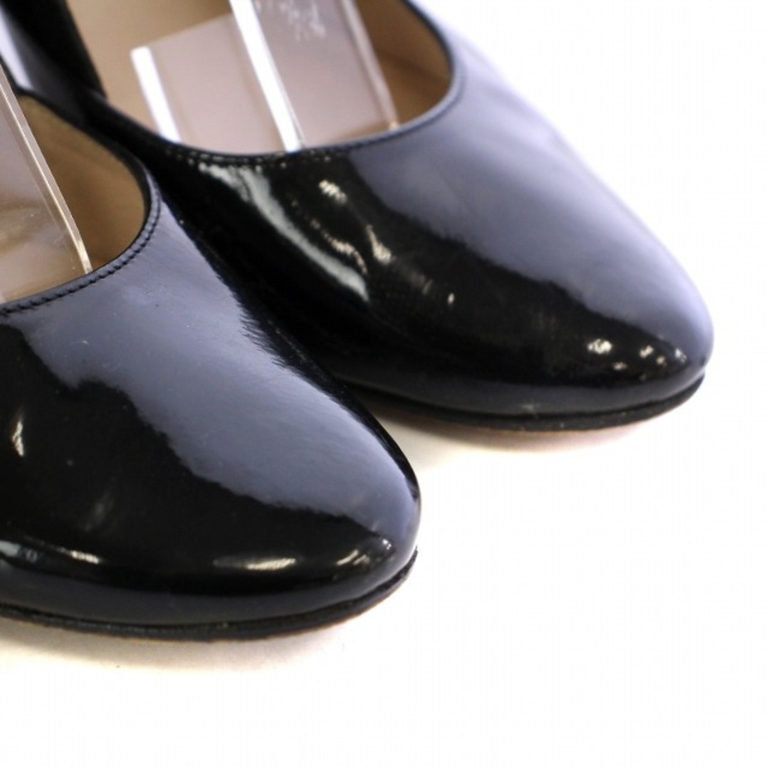 repetto(レペット)のレペット パンプス ラウンドトゥ ハイヒール ストラップ 37 23.3cm 黒 レディースの靴/シューズ(ハイヒール/パンプス)の商品写真