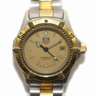 タグホイヤー(TAG Heuer)のタグホイヤー プロフェッショナル200 腕時計 クォーツ 文字盤ゴールド色(腕時計)