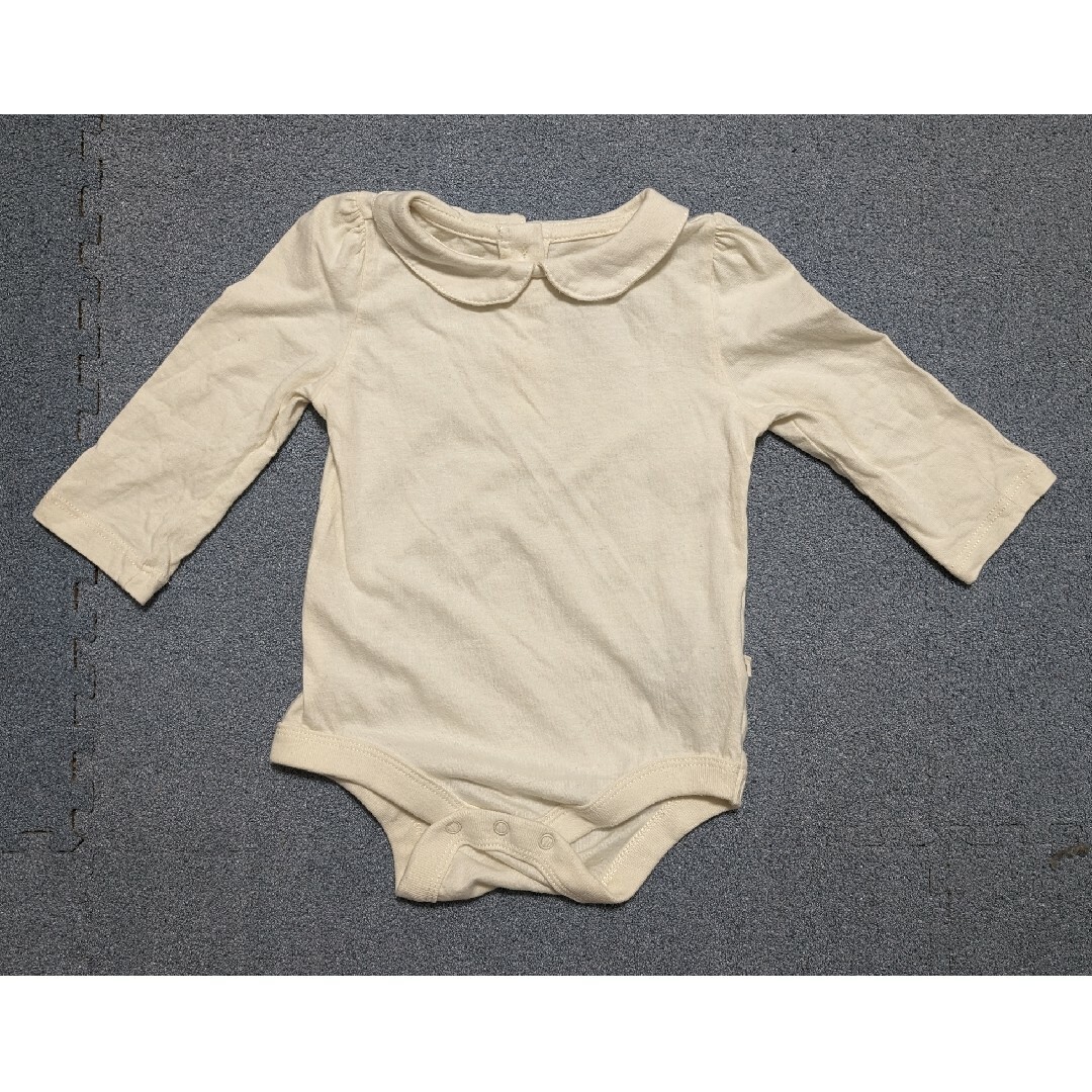 babyGAP(ベビーギャップ)のbabyGAP　ベビーギャップ　ロンパース　襟付き　コットン100%　綿 キッズ/ベビー/マタニティのベビー服(~85cm)(ロンパース)の商品写真