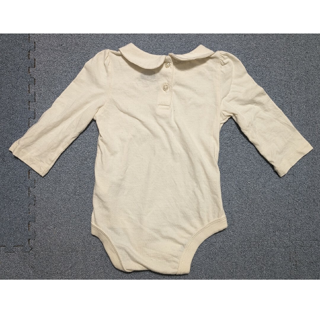 babyGAP(ベビーギャップ)のbabyGAP　ベビーギャップ　ロンパース　襟付き　コットン100%　綿 キッズ/ベビー/マタニティのベビー服(~85cm)(ロンパース)の商品写真