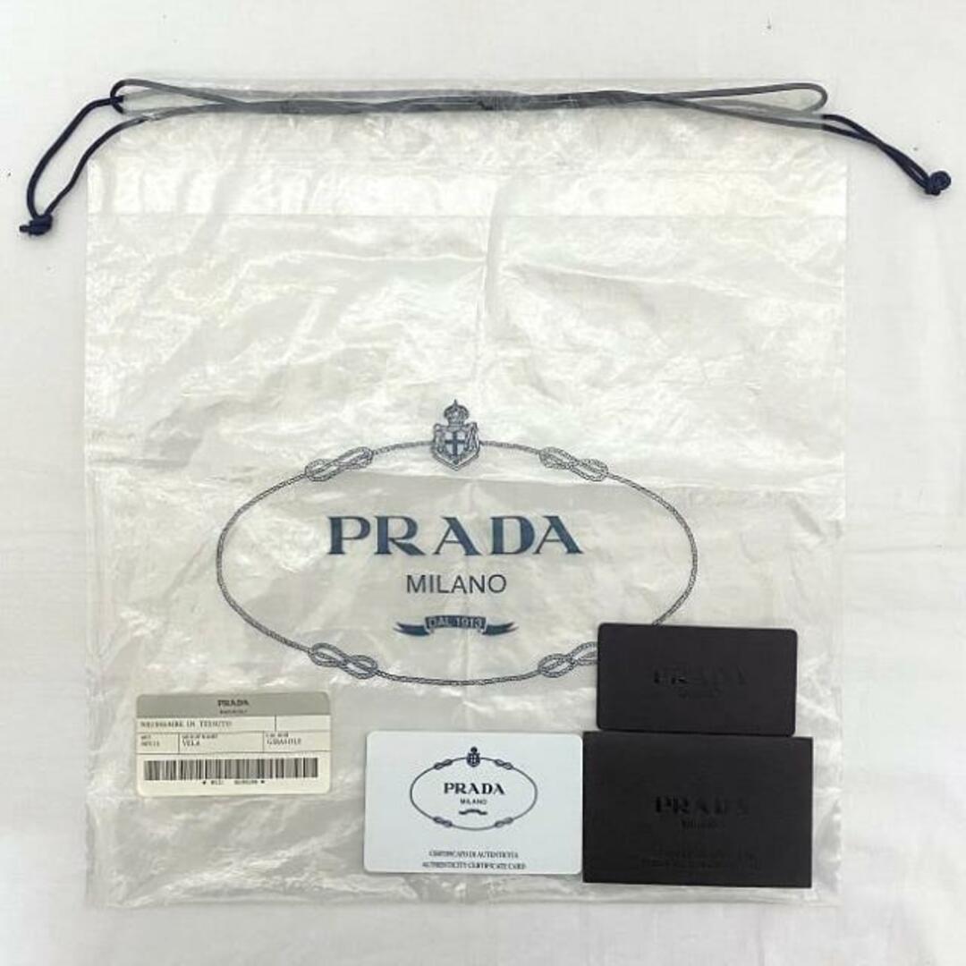 PRADA(プラダ)のプラダ ポーチ イエロー ジラソーレ テスート MV11 ポコノ 美品 ナイロン 中古 PRADA 三角 ロゴ プレート 小物入れ ヴィンテージ ギャランティカード コスメ 化粧ポーチ ファスナー 定番 人気 レディース ナイロンポーチ レディースのファッション小物(ポーチ)の商品写真