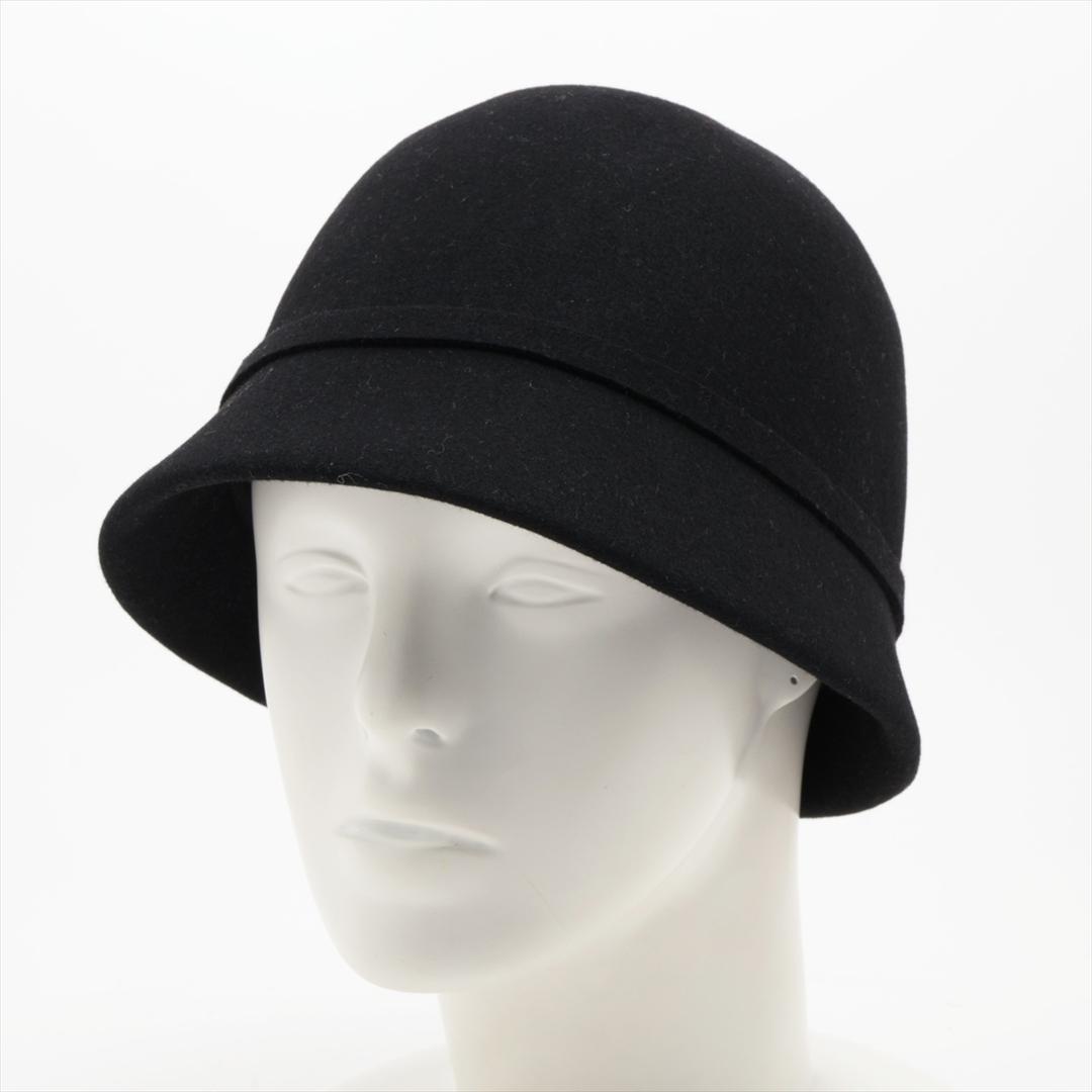 Dior(ディオール)のディオール  ラビット×シルク×ポリエステル  ブラック レディース ハッ レディースの帽子(ハット)の商品写真