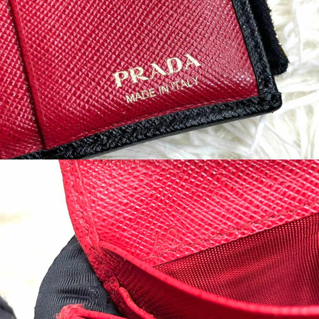 PRADA(プラダ)の⋟美品⋞  / プラダ ロボットチャームコンパクトジップウォレット 1ML023 レディースのファッション小物(財布)の商品写真