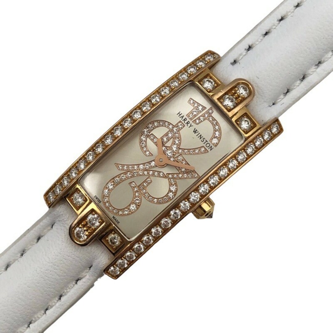 HARRY WINSTON(ハリーウィンストン)の　ハリーウィンストン HARRY WINSTON アヴェニューC ミニ AVCQHM16RR(322LQR) ピンクゴールド(K18PG) レディース 腕時計 レディースのファッション小物(腕時計)の商品写真