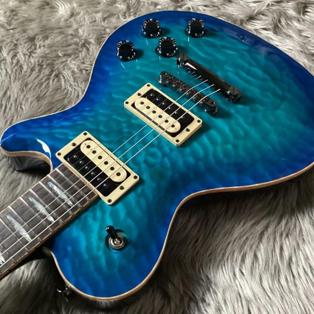 FUJIGEN(FGN)（フジゲン）/Expert FL/QM Marine Blue Burst カスタムオーダー品 【中古】【USED】エレクトリックギターレスポールタイプ【イオンモール高崎店】 楽器のギター(エレキギター)の商品写真