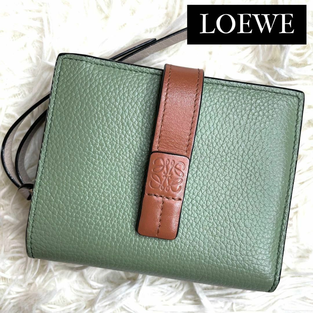 LOEWE(ロエベ)の⋟極美品⋞ / LOEWE ロエベ バーティカルコンパクトジップウォレット レディースのファッション小物(財布)の商品写真