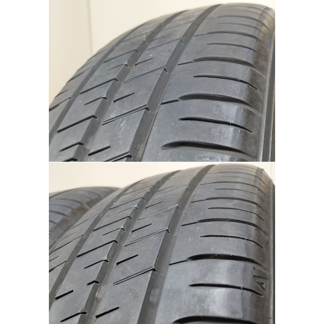 送料無料 GOODYEAR グッドイヤー 185/55R16 83V EfficientGrip ECO EG02 夏タイヤ サマータイヤ 4本セット [ A3549 ] 【中古タイヤ】 自動車/バイクの自動車(タイヤ・ホイールセット)の商品写真