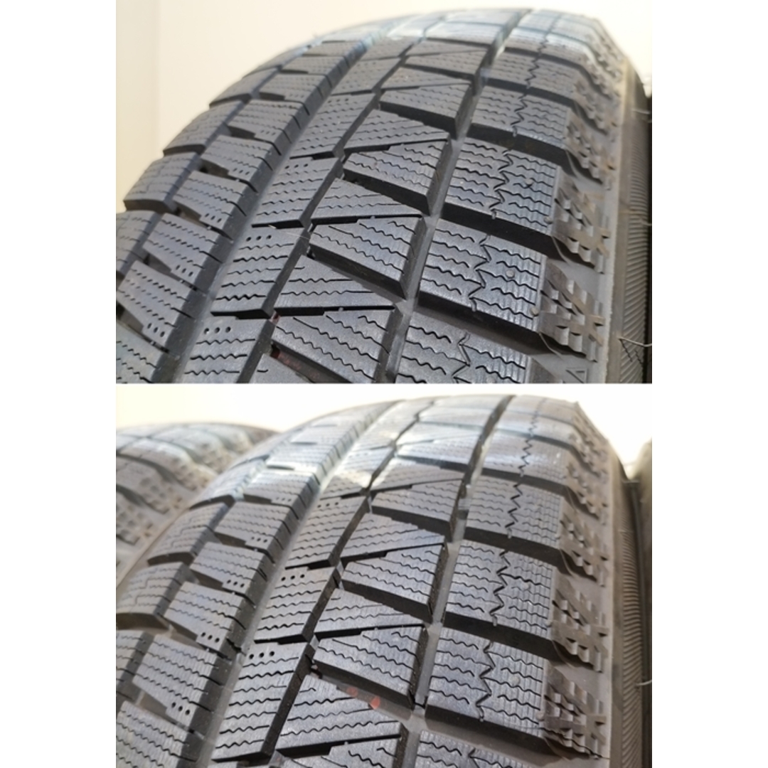 送料無料 BRIDGESTONE ブリヂストン 185/60R15 84Q ICE PATNER 2 冬タイヤ スタッドレスタイヤ 4本セット [ W2735 ] 【中古タイヤ】 自動車/バイクの自動車(タイヤ・ホイールセット)の商品写真