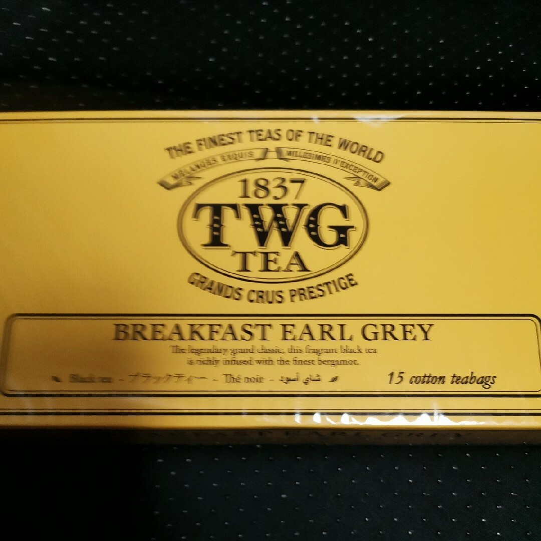 TWG Tea ブレックファスト アールグレイコットンティーバッグ 食品/飲料/酒の飲料(茶)の商品写真