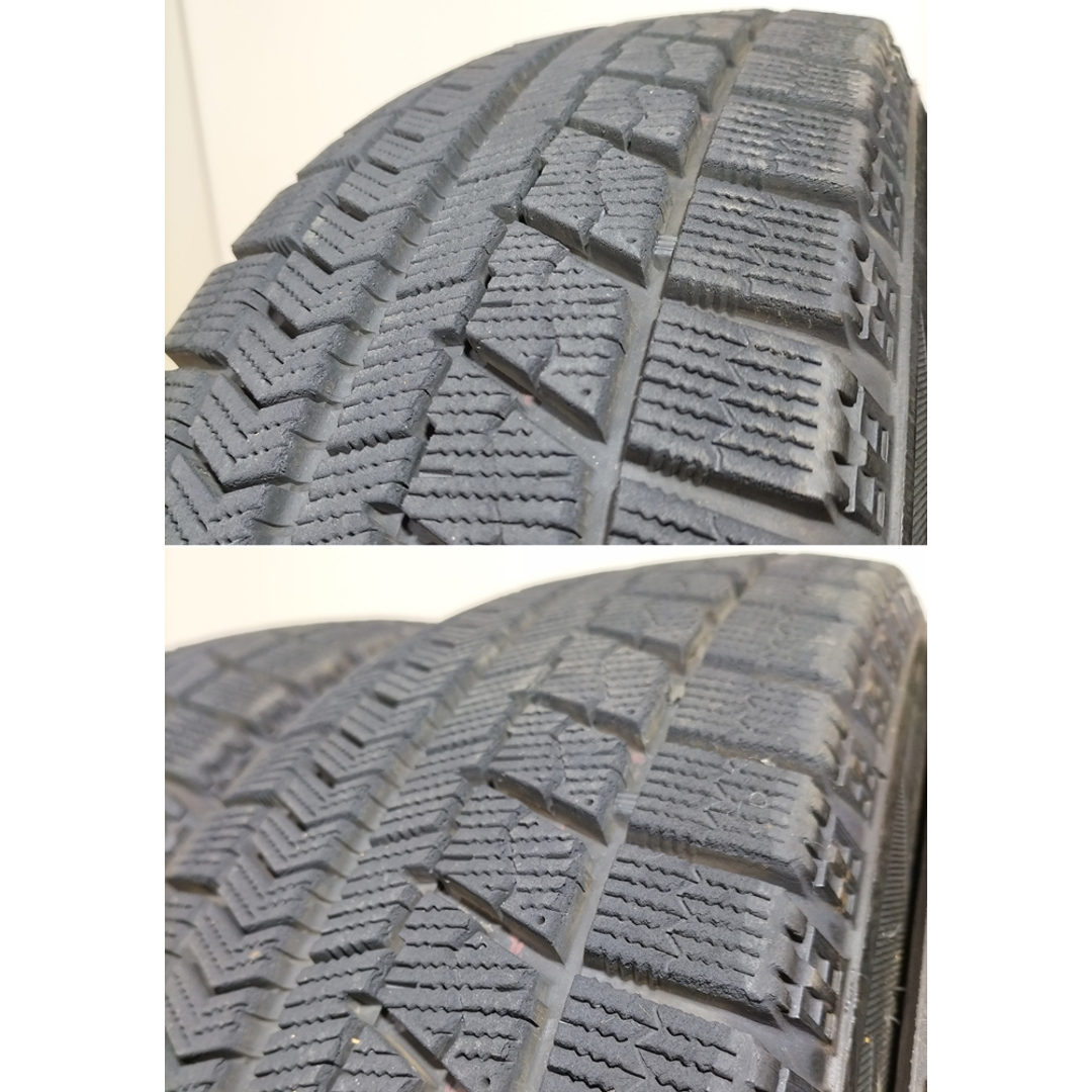 送料無料 BRIDGESTONE ブリヂストン 175/65R15 84Q BLIZZAK VRX 冬タイヤ スタッドレスタイヤ 4本セット [ W2796 ] 【中古タイヤ】 自動車/バイクの自動車(タイヤ・ホイールセット)の商品写真