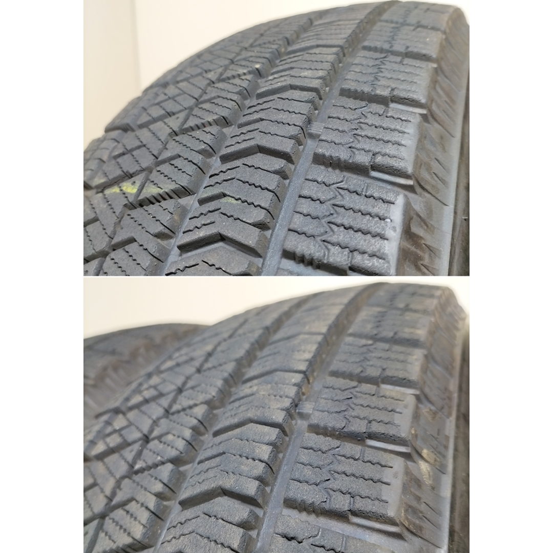 送料無料 BRIDGESTONE ブリヂストン 175/65R15 84Q BLIZZAK VRX2 冬タイヤ スタッドレスタイヤ 4本セット [ W2806 ] 【中古タイヤ】 自動車/バイクの自動車(タイヤ・ホイールセット)の商品写真