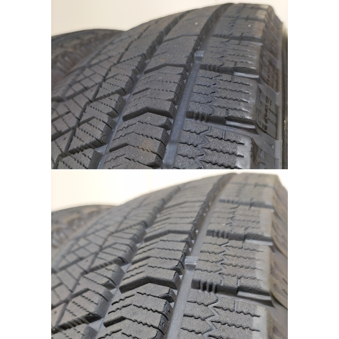 送料無料 BRIDGESTONE ブリヂストン 175/65R15 84Q BLIZZAK VRX2 冬タイヤ スタッドレスタイヤ 4本セット [ W2806 ] 【中古タイヤ】 自動車/バイクの自動車(タイヤ・ホイールセット)の商品写真