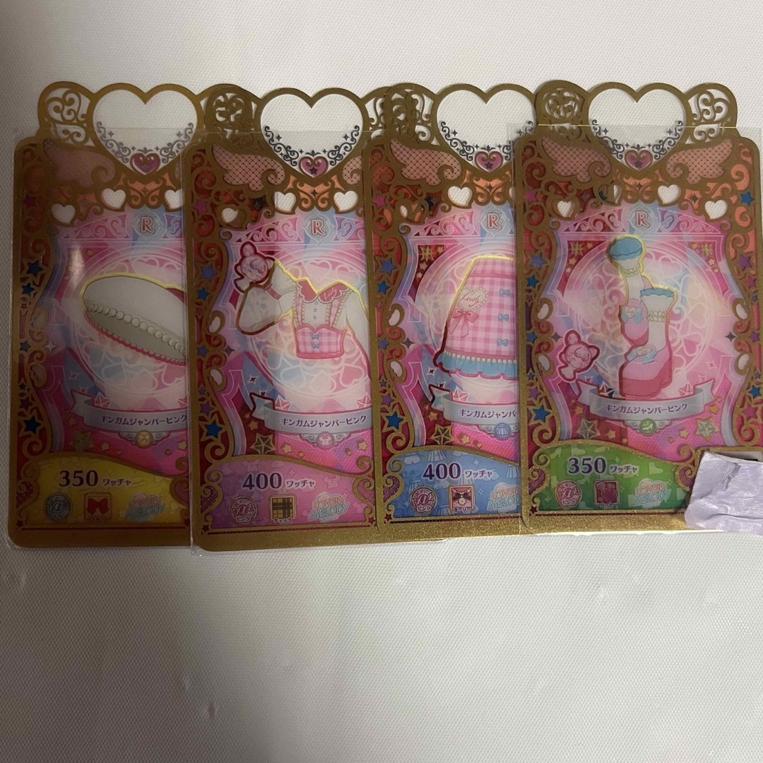 T-ARTS(タカラトミーアーツ)のプリマジ ギンガムジャンパーピンク エンタメ/ホビーのアニメグッズ(カード)の商品写真