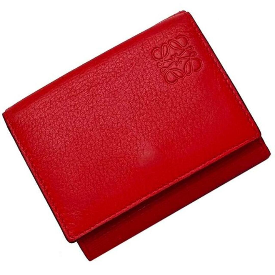 LOEWE - ロエベ 三つ折り 財布 トライフォールド ウォレット LOEWE - ロエベ 三つ折り 財布 トライフォールド ウォレット