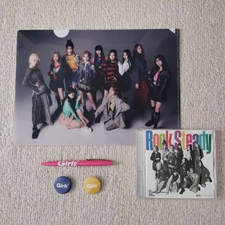 Girls²　rock steady　CDクリアファイルセット（まとめ売り）(ポップス/ロック(邦楽))