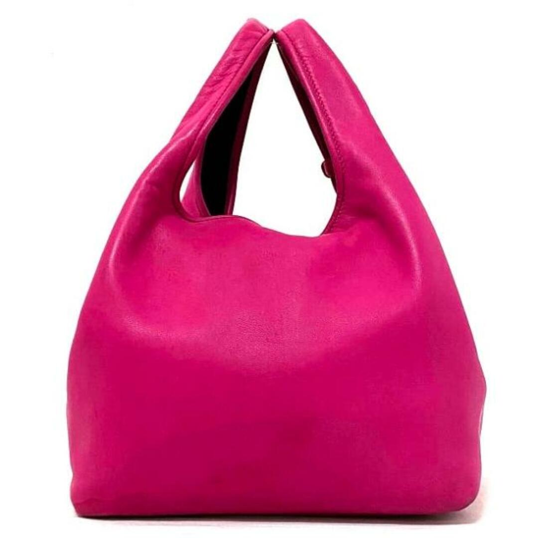 LOEWE - ロエベ ハンドバッグ カリエ ピンク シルバー ミニ LOEWE - ロエベ ハンドバッグ カリエ ピンク シルバー ミニ