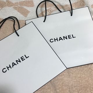 シャネル(CHANEL)のCHANEL紙袋2点！(ショップ袋)