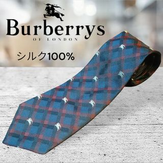 BURBERRY - シルク100% BURBERRYS バーバリーズ BURBERRY  ネクタイ