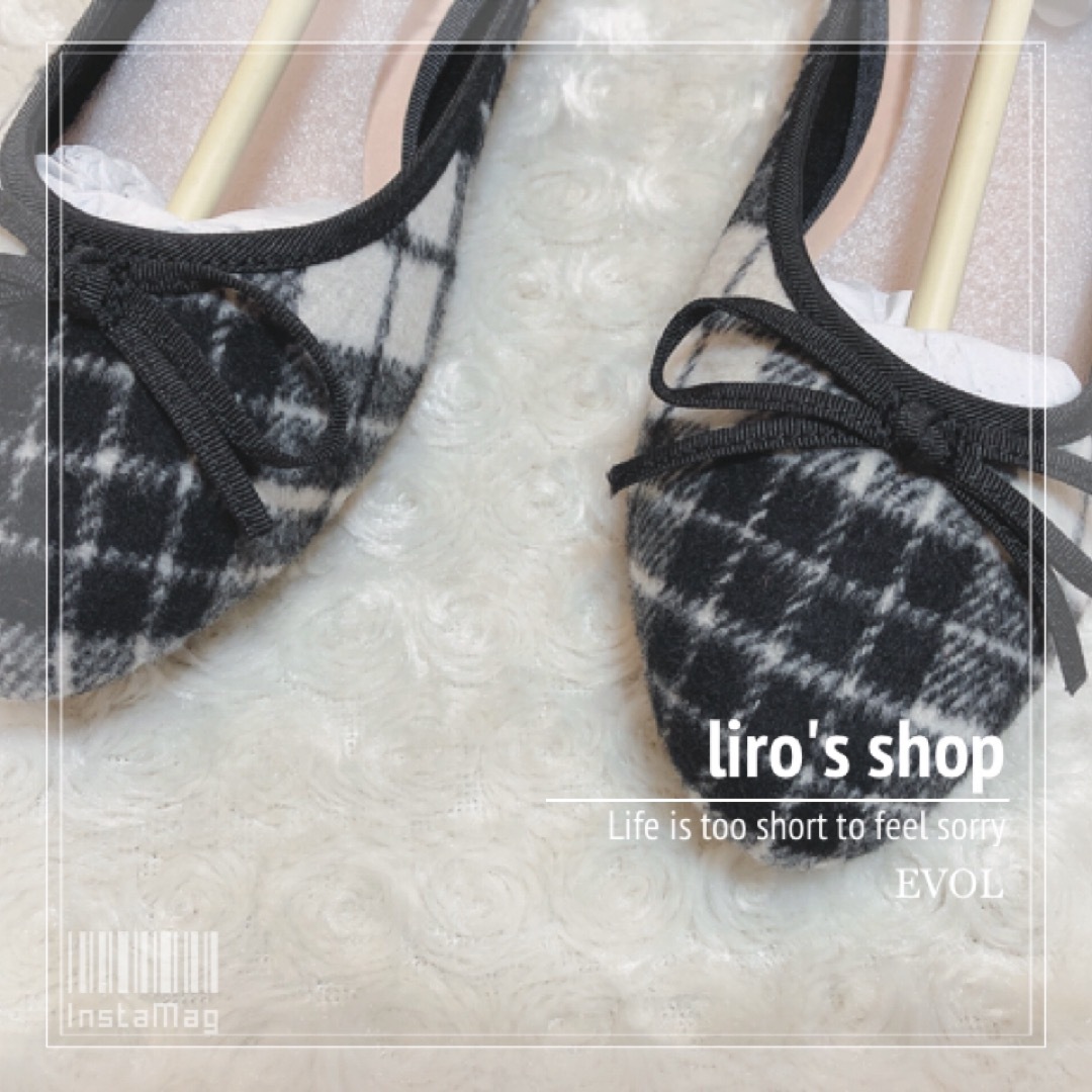 EVOL(イーボル)のEVOL♡ ILIMA ラウンドバレエ レディースの靴/シューズ(バレエシューズ)の商品写真