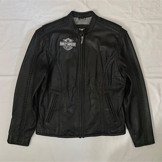 ハーレーダビッドソン(Harley Davidson)のharley davidson ライダースジャケット 革(ライダースジャケット)