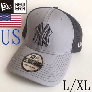 ニューエラー(NEW ERA)の極レア【新品】ニューエラ USA キャップ グレー L/XL ヤンキース(キャップ)