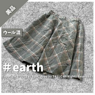 earth music & ecology - 【美品】アースミュージックアンドエコロジー スカート チェック  ✓2987