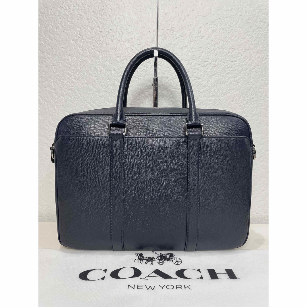 COACH(コーチ)の【美品】定価11万　コーチ　メンテ済み　ビジネス　バッグ　本革　レザー　267 メンズのバッグ(ビジネスバッグ)の商品写真