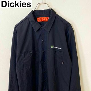 ディッキーズ(Dickies)のDickies ディッキーズ　刺繍　ワークシャツ　企業　古着　ストリート(シャツ)