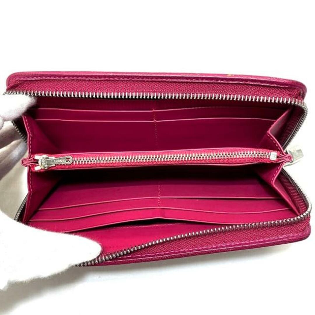 LOEWE - ロエベ ラウンドファスナー 長財布 ショッキングピンク LOEWE - ロエベ ラウンドファスナー 長財布 ショッキングピンク