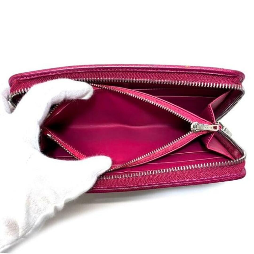 LOEWE - ロエベ ラウンドファスナー 長財布 ショッキングピンク LOEWE - ロエベ ラウンドファスナー 長財布 ショッキングピンク
