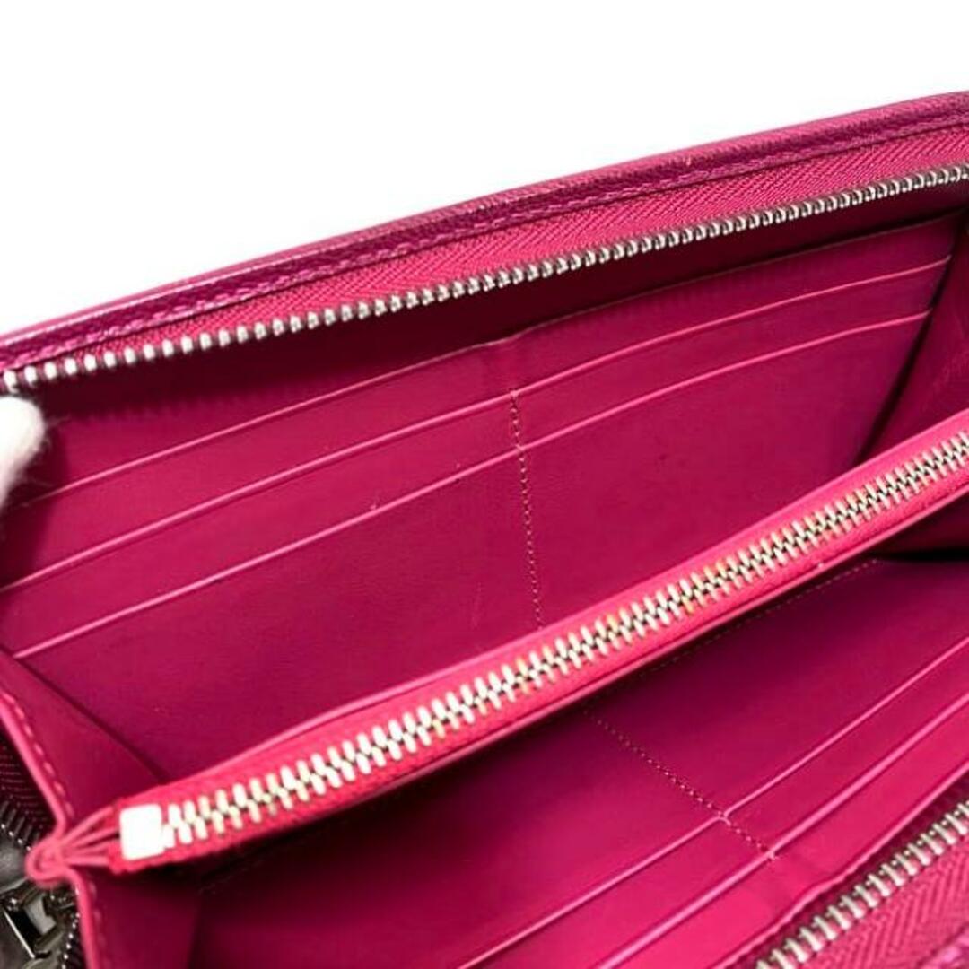 LOEWE - ロエベ ラウンドファスナー 長財布 ショッキングピンク LOEWE - ロエベ ラウンドファスナー 長財布 ショッキングピンク