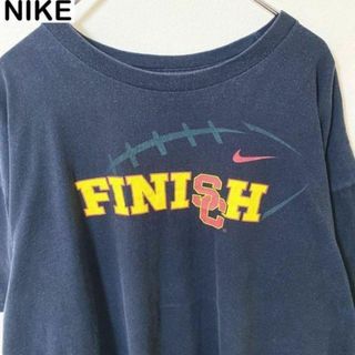 ナイキ(NIKE)のNIKE ナイキ　プリントデザイン　Tシャツ　カレッジ　チーム　古着　ストリート(Tシャツ/カットソー(半袖/袖なし))