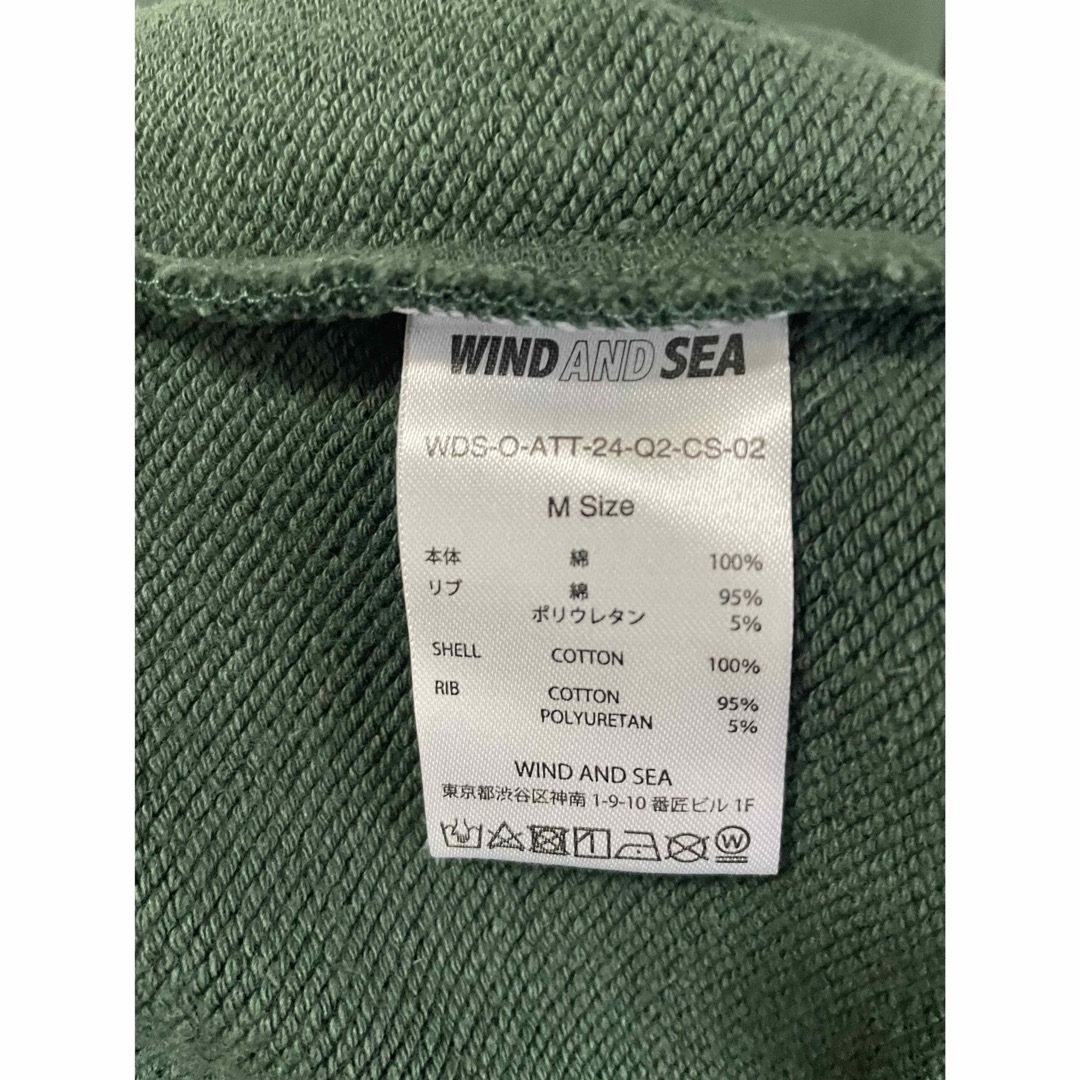 WIND AND SEA(ウィンダンシー)の【WIND AND SEA】新品　パーカー★M メンズのトップス(パーカー)の商品写真