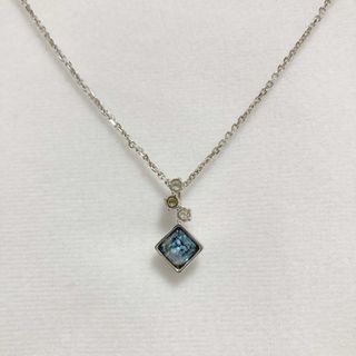 スワロフスキー(SWAROVSKI)の【SWAROVSKI】ブルーストーンネックレス(ネックレス)