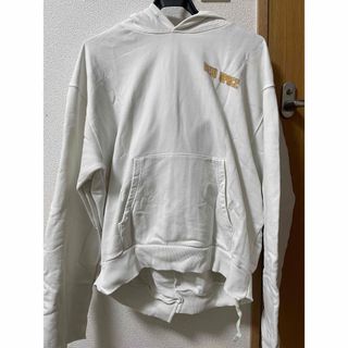 オフホワイト(OFF-WHITE)のOFF-WHITE × ノーヴァカンシーイン パーカー 18SS ホワイト(パーカー)