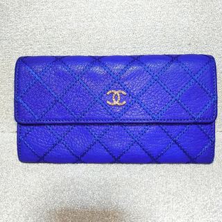 シャネル(CHANEL)のCHANEL シャネル ノベルティ 長財布 二つ折り財布(財布)