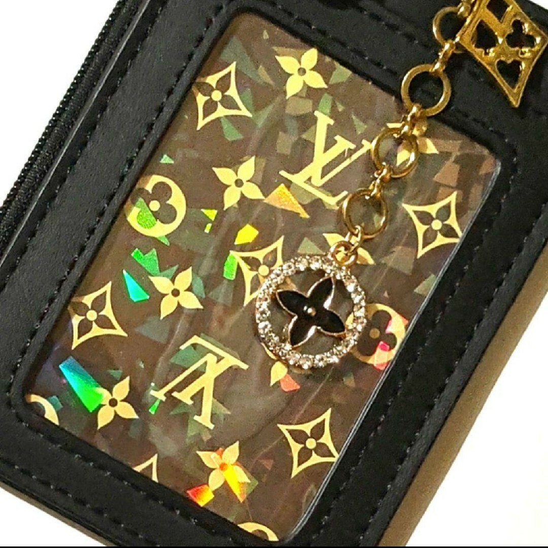 LOUIS VUITTON(ルイヴィトン)の⭐ミニ財布パスケース　LOUIS VUITTON　モノグラムトランプ１枚　財布⑫ メンズのファッション小物(名刺入れ/定期入れ)の商品写真