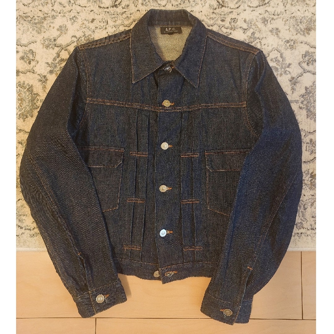 A.P.C(アーペーセー)のA.P.C. アー・ペー・セー デニムジャケット Mサイズ レディース レディースのジャケット/アウター(Gジャン/デニムジャケット)の商品写真