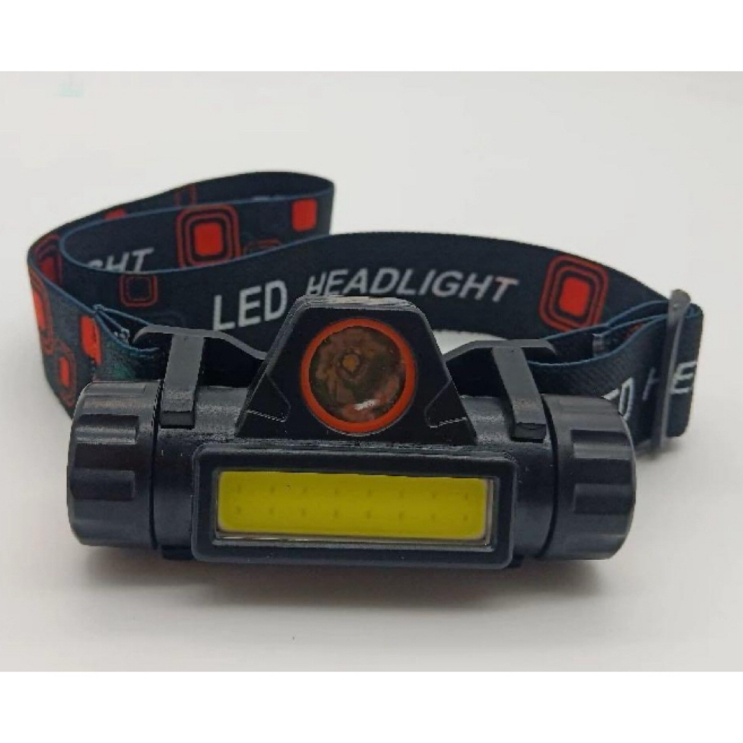 ヘッドセット式LED強光ヘッドライトUSB充電COBランプ スポーツ/アウトドアのアウトドア(ライト/ランタン)の商品写真