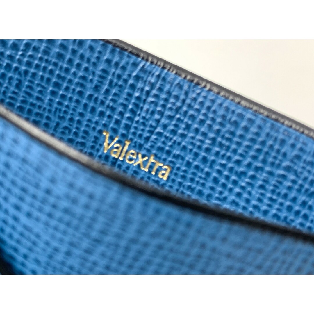 Valextra(ヴァレクストラ)のValextra ヴァレクストラ コバルトブルー クレジットカードホルダー 6カード カード入れ カードケース 小物 ブランド レディースのファッション小物(その他)の商品写真
