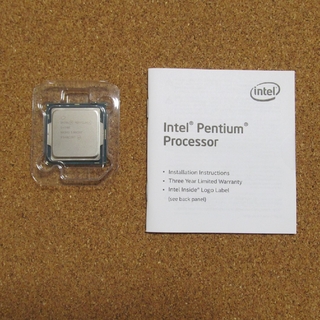 インテル(intel)のintel CPU Pentium G4500(PCパーツ)