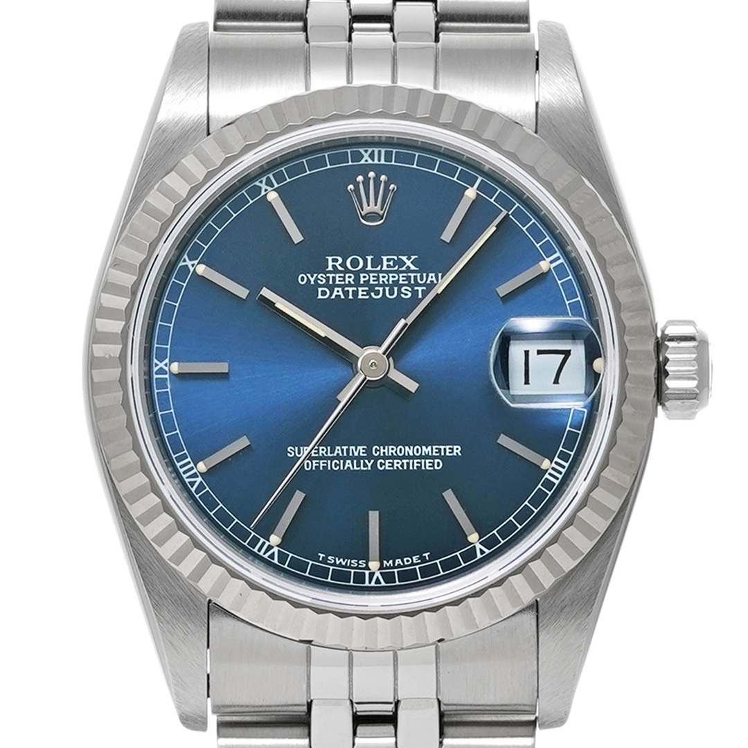 ROLEX(ロレックス)の中古 ロレックス ROLEX 68274 U番(1997年頃製造) ブルー ユニセックス 腕時計 レディースのファッション小物(腕時計)の商品写真