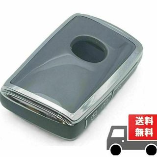 マツダ(マツダ)の送料無料★マツダ用 キーケース キーカバー★グレイ（シルバー）★①(車内アクセサリ)