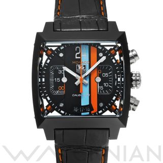 タグホイヤー(TAG Heuer)の中古 タグ ホイヤー TAG HEUER CAL5110.FC6265  ブラック メンズ 腕時計(腕時計(アナログ))