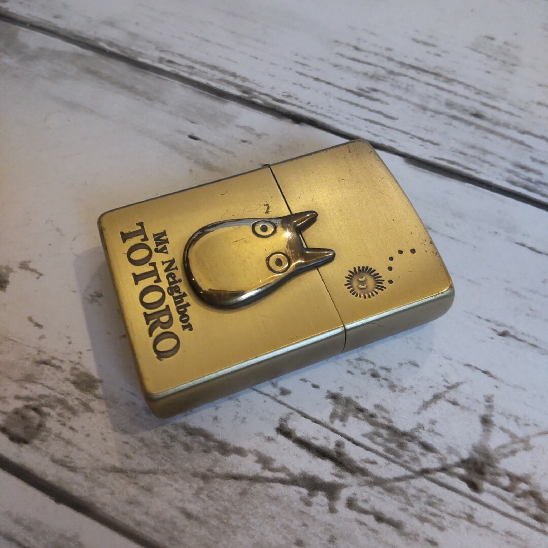 ZIPPO(ジッポー)のzippo となりのトトロ スタジオジブリ 小トトロ 真っ黒くろすけ ジッポ メンズのファッション小物(タバコグッズ)の商品写真