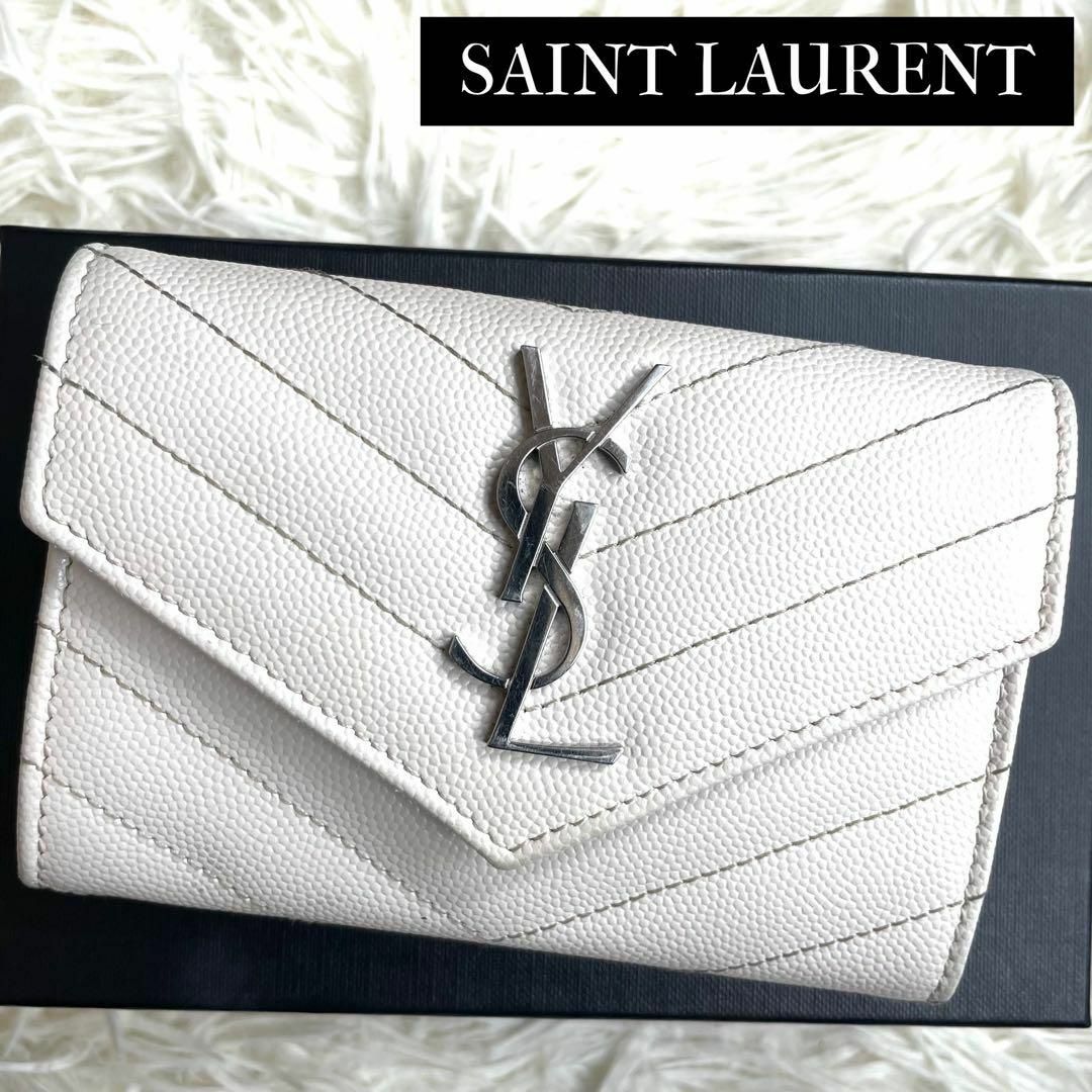 SAINT LAURENT - ⋟未使用級⋞ 付属品完備 / サンローラン SAINT LAURENT - ⋟未使用級⋞ 付属品完備 / サンローラン