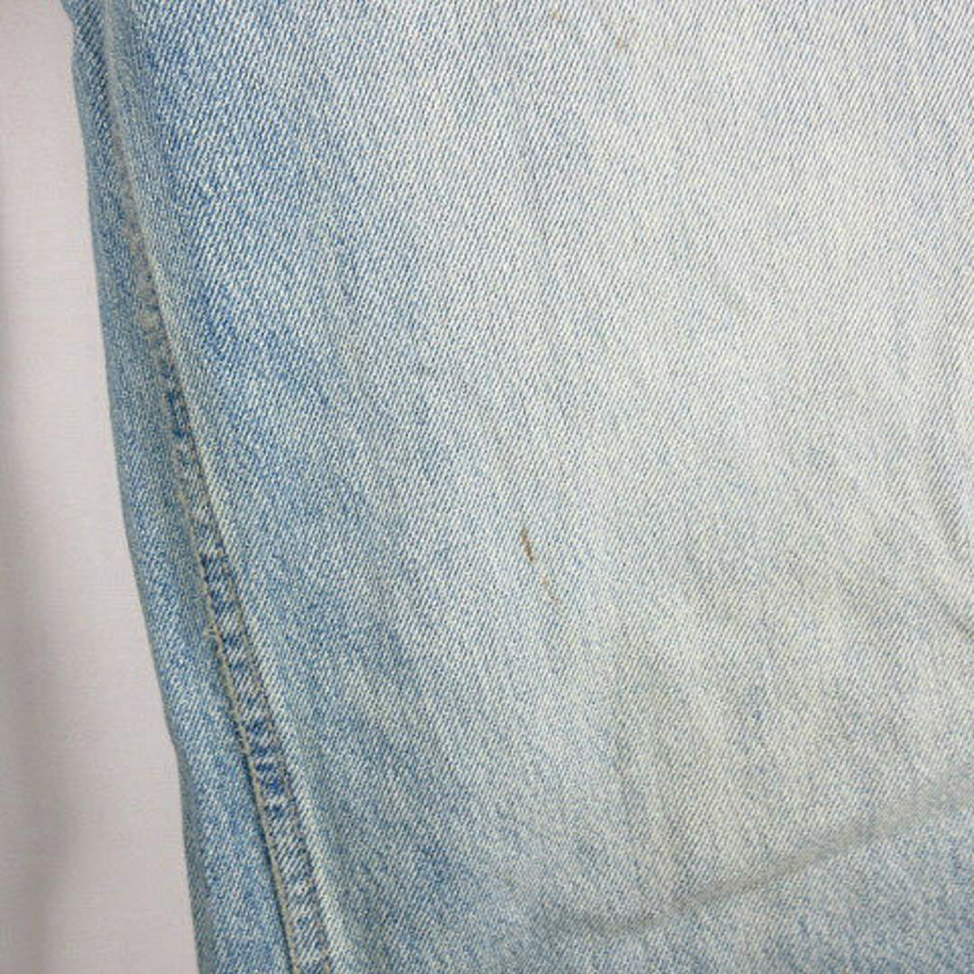 ZARA(ザラ)のザラ ZARA ジップフライ ワイド ダメージ デニムパンツ EU38 US30 メンズのパンツ(デニム/ジーンズ)の商品写真