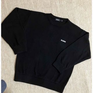 エクストララージ(XLARGE)のXLARGE綿ニット　黒　サイズXL(ニット/セーター)