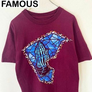 フェイマス(FAMOUZ)のFAMOUS フェイマス　プリント　Tシャツ　半袖　古着　ストリート　スケーター(Tシャツ/カットソー(半袖/袖なし))