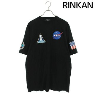 バレンシアガ(Balenciaga)のバレンシアガ  651795 TKVD7 NASAワッペンバックロゴTシャツ メンズ XXS(Tシャツ/カットソー(半袖/袖なし))